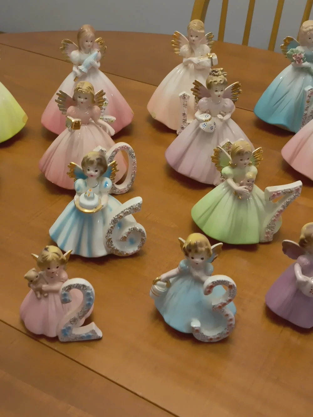 Josef Originals Ceramic Birthday Dolls Ages 1 To 16